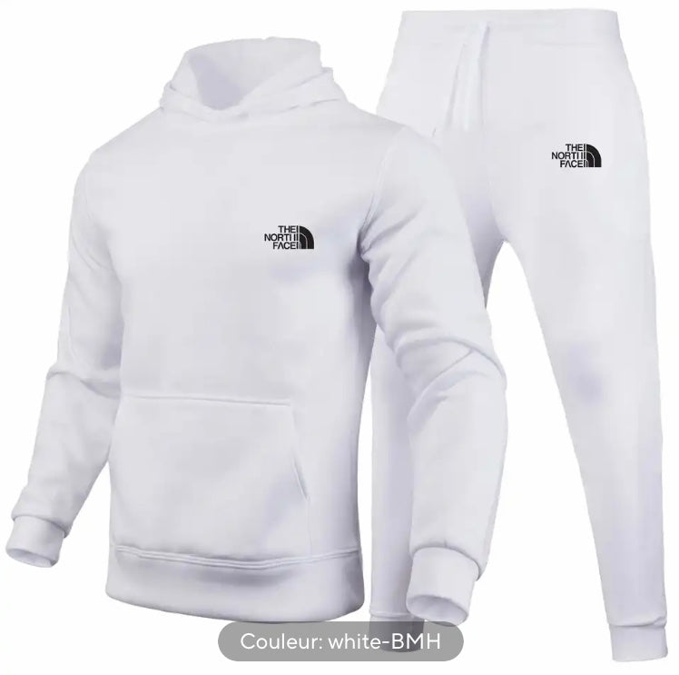 The North Face Ensemble Blanc