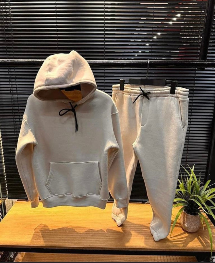 Ensemble Jogging Simple Beige