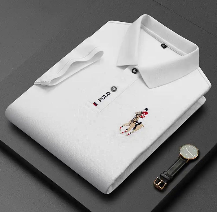 Pull Polo Américain Blanc