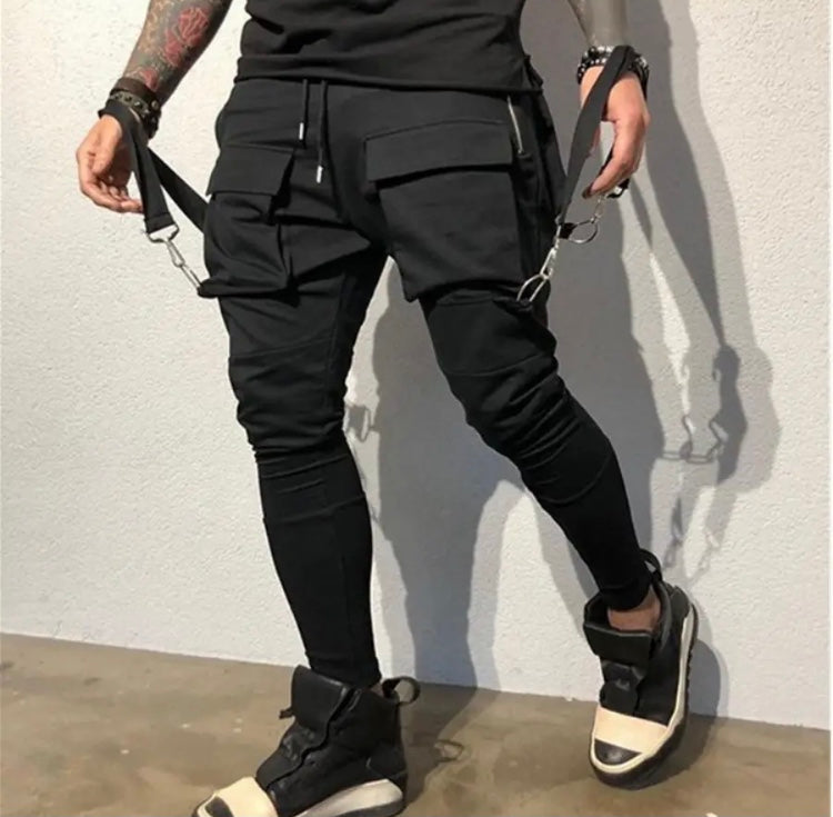 Pantalon 4 poches sport Noir