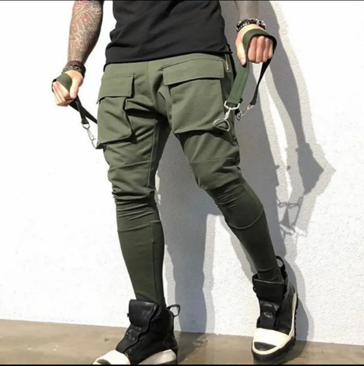 Pantalon rouge et vert 4 poche
