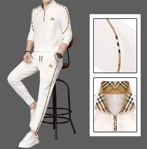Ensemble Survêtement Burberry Blanc