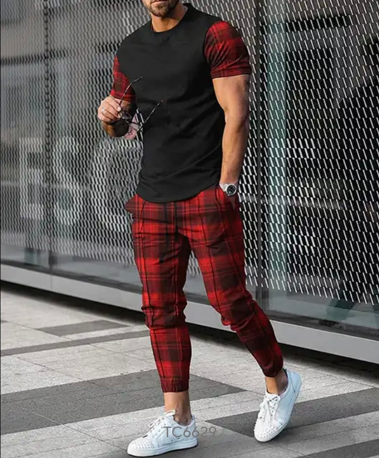 Ensemble Été Chic Rouge