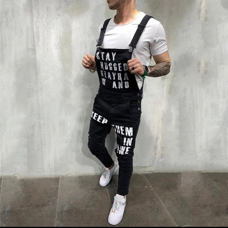 Salopette Homme Noir