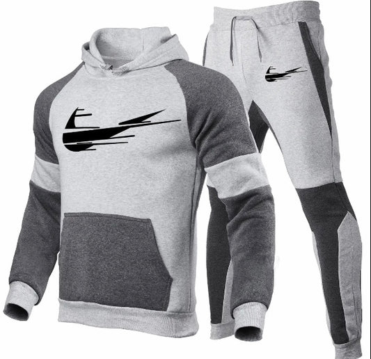Ensemble Jogging Nike Gris