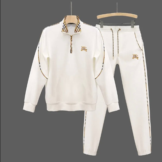 Ensemble Survêtement Burberry Blanc
