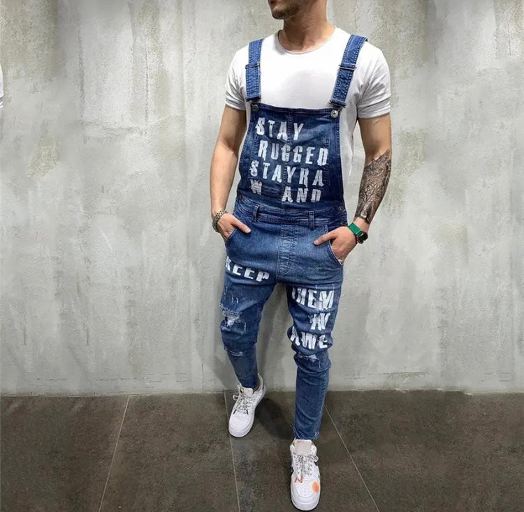 Salopette Homme Bleu