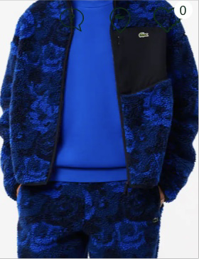 Ensemble Lacoste Bleu (aloucha)