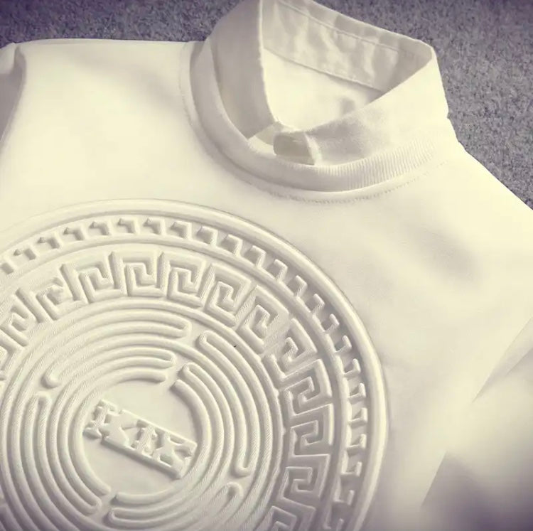 Pull T-shirt Joli Blanc