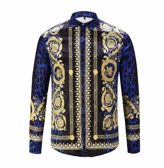 Chemise Chic Moderne Bleu