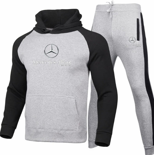 Ensemble Survêtement Mercedes Gris