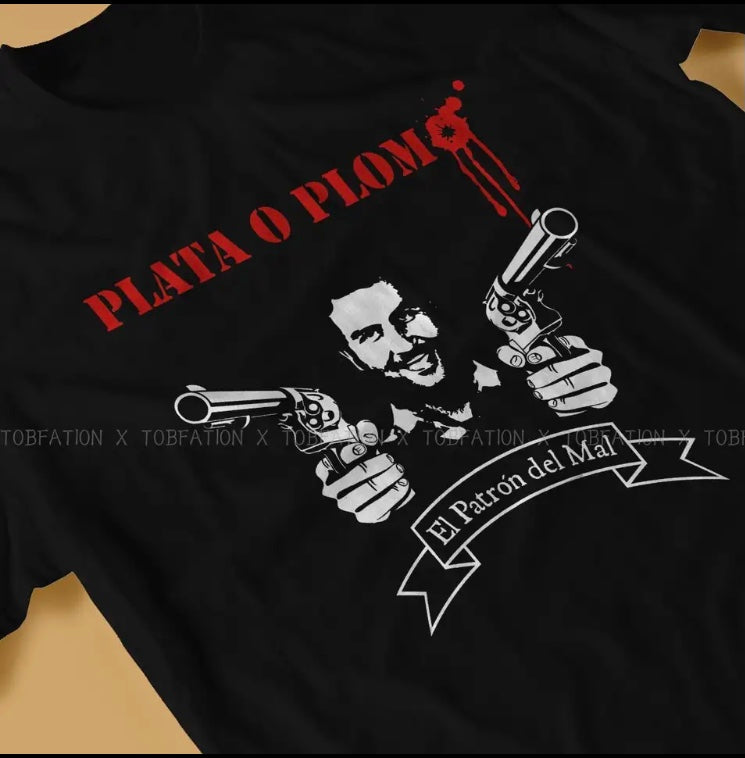 T-shirt 👕 la plata o plomo
