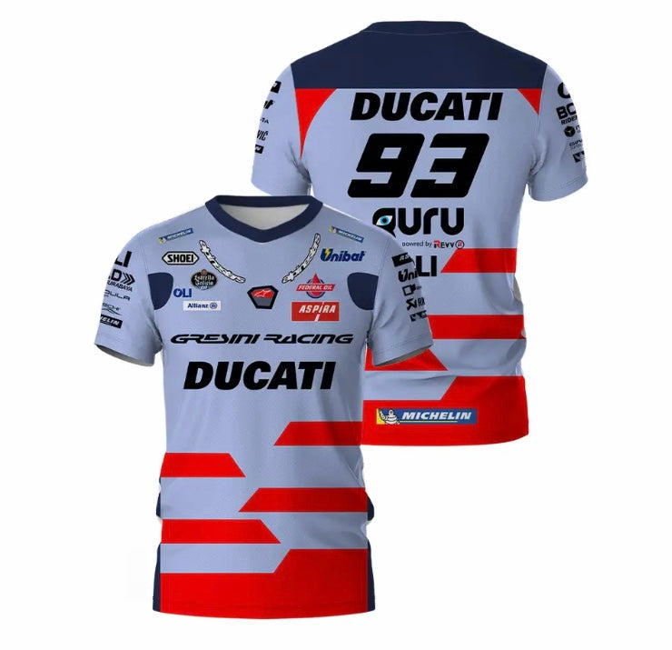 T-shirt 93 ducati 4 couleur