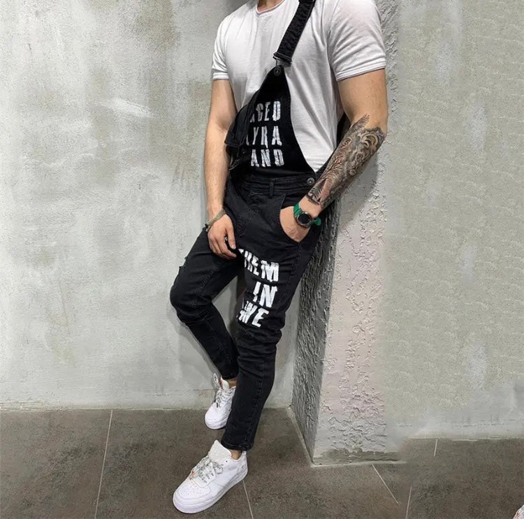 Salopette Homme Noir