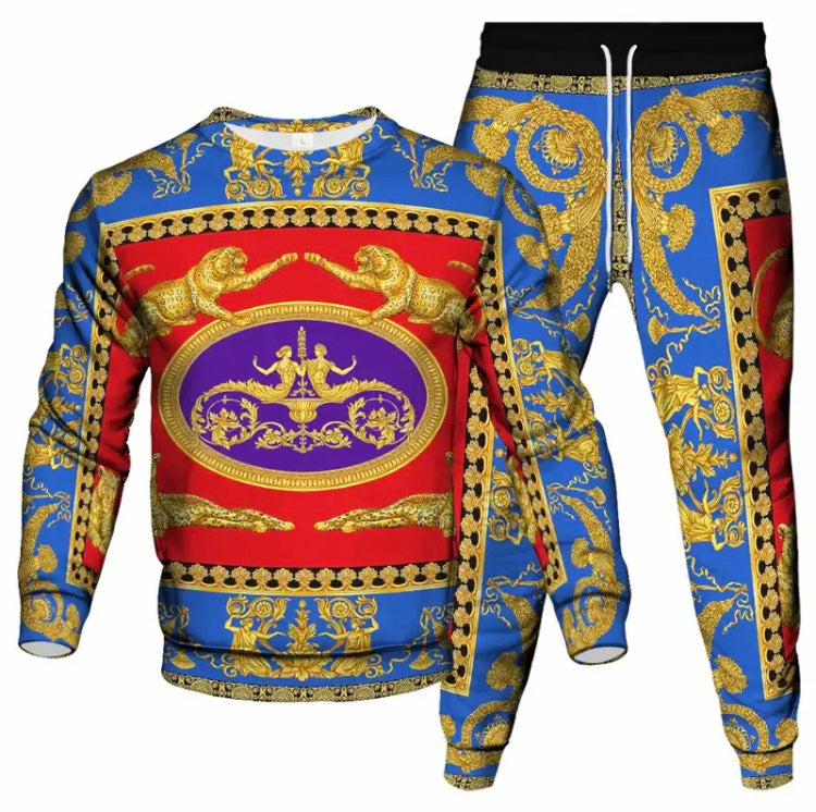 Jogging Moderne Bleu