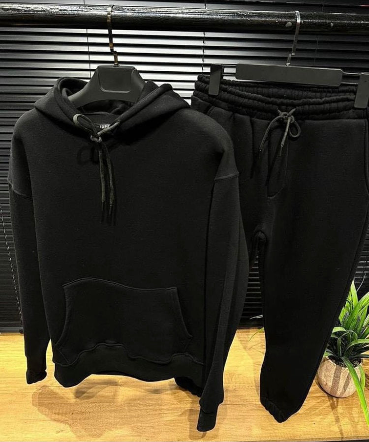 Ensemble Jogging Simple Noir