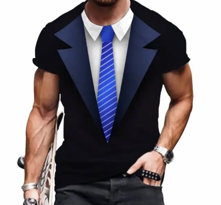 T-shirt imprimé sport chic 4 façon