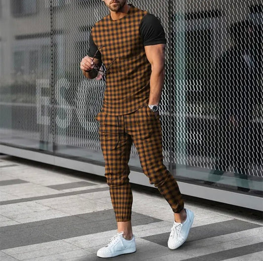 Ensemble Été Chic Marron
