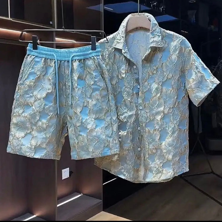 Ensemble Chic Moderne Été Bleu