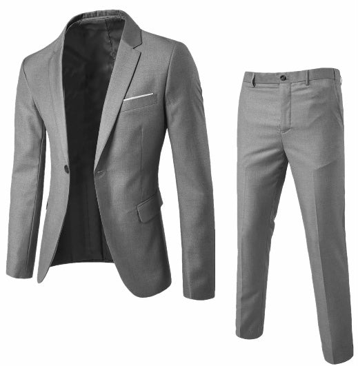 Costume chic Prêt Gris