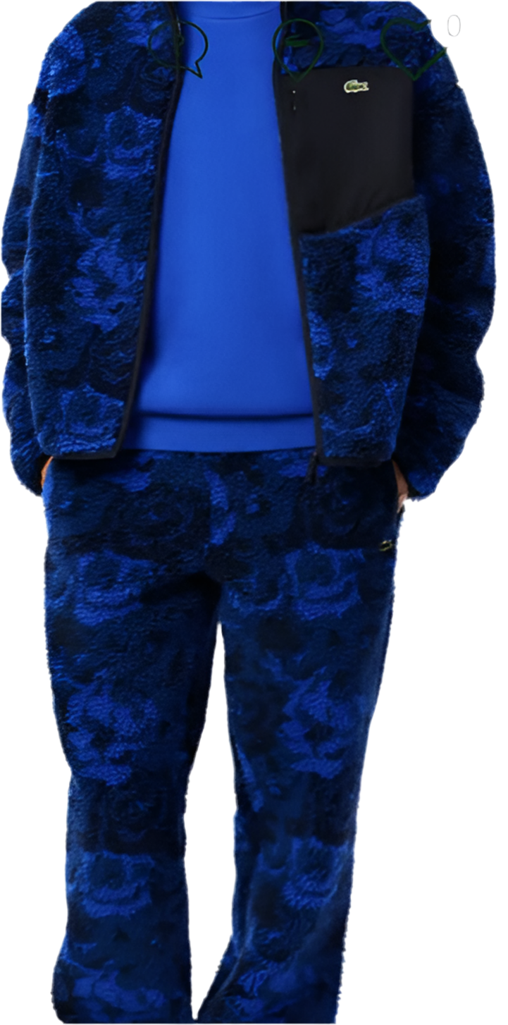 Ensemble Lacoste Bleu (aloucha)