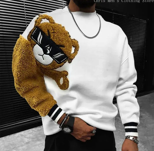 Pull Ours Blanc