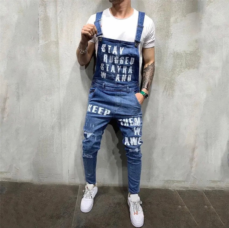 Salopette Homme Bleu