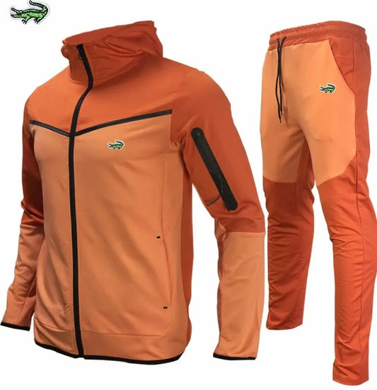Ensemble Survêtement Lacoste Orangers 100% coton