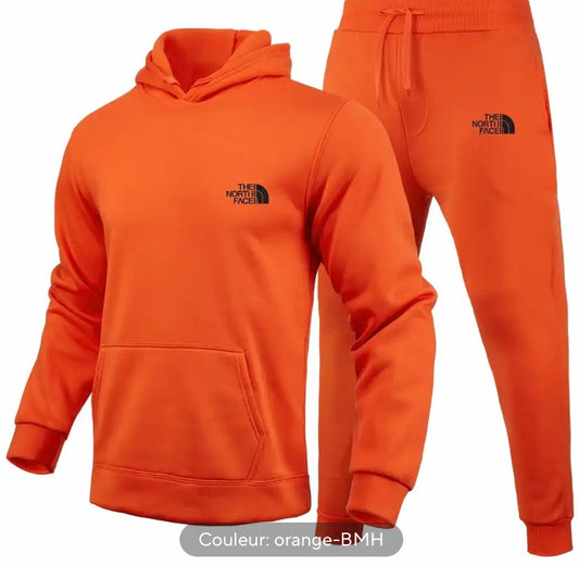 The North Face Ensemble Orange