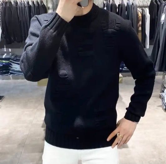 Pull T-shirt Longue Manche Noir
