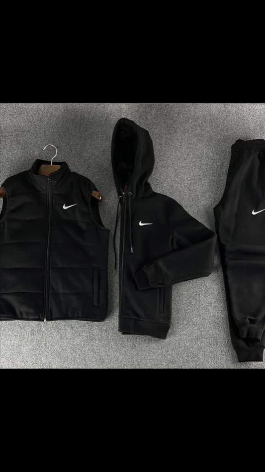 Ensemble 3 Pièces Jogging Noir