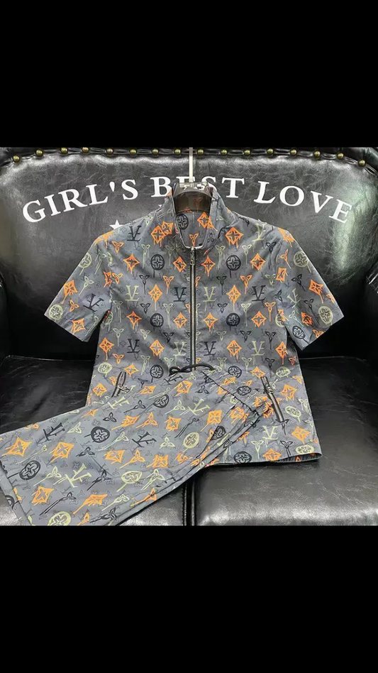 Tenue short 🩳 plus t-shirt 👕 LOUIS V