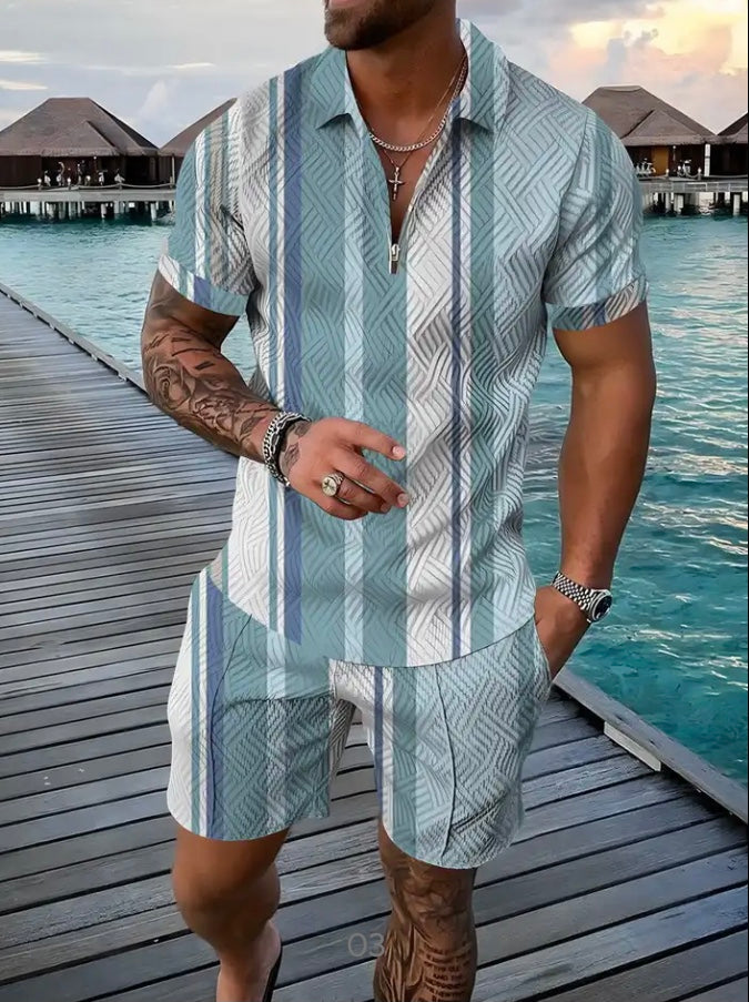 Ensemble Été Sport Chic Vert