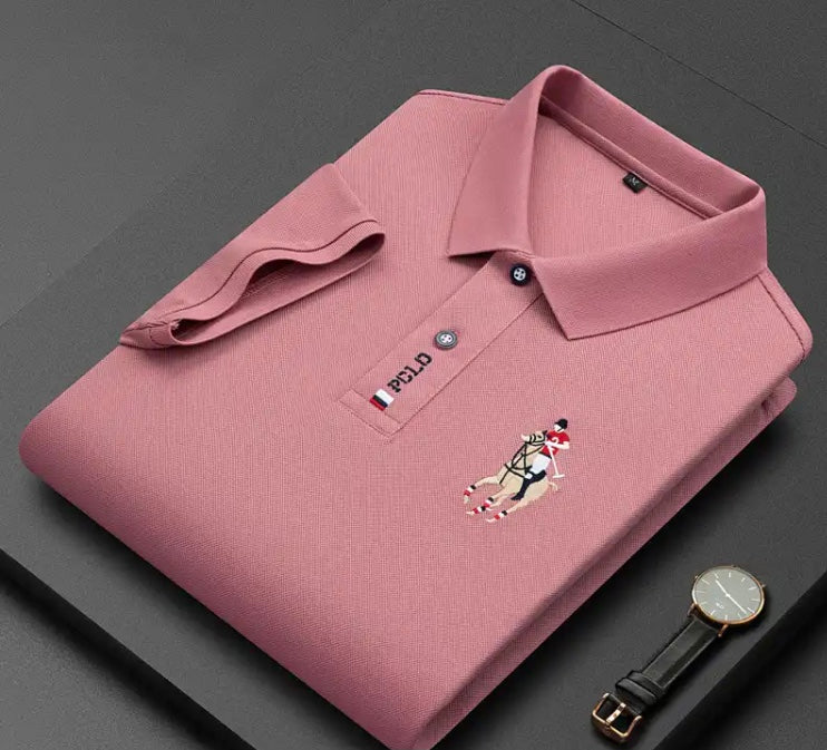 Pull Polo Américain Rose
