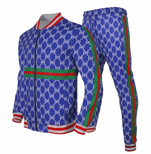 Ensemble Survêtement Gucci Bleu