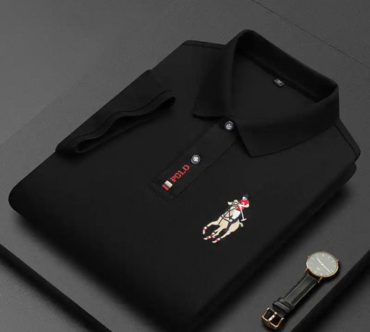 Pull Polo Américain Noir