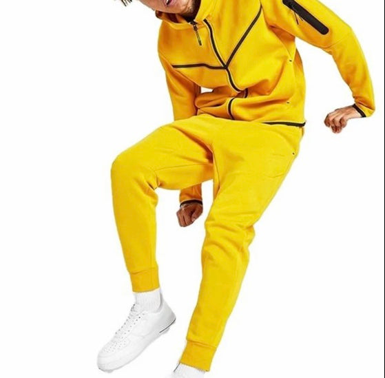 Ensemble survêtement jaune bon qualité