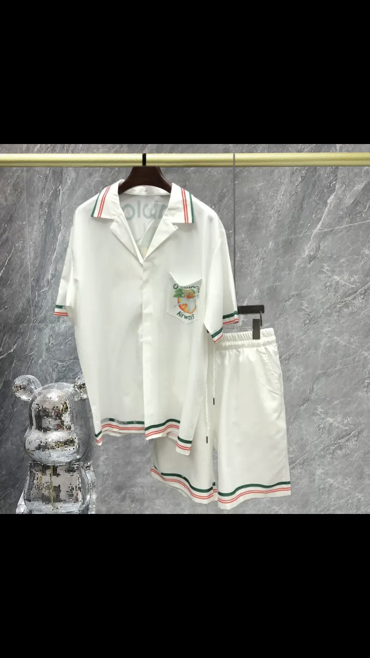 Ensemble des été chemise 👔 plus short 🩳 marque Casa
